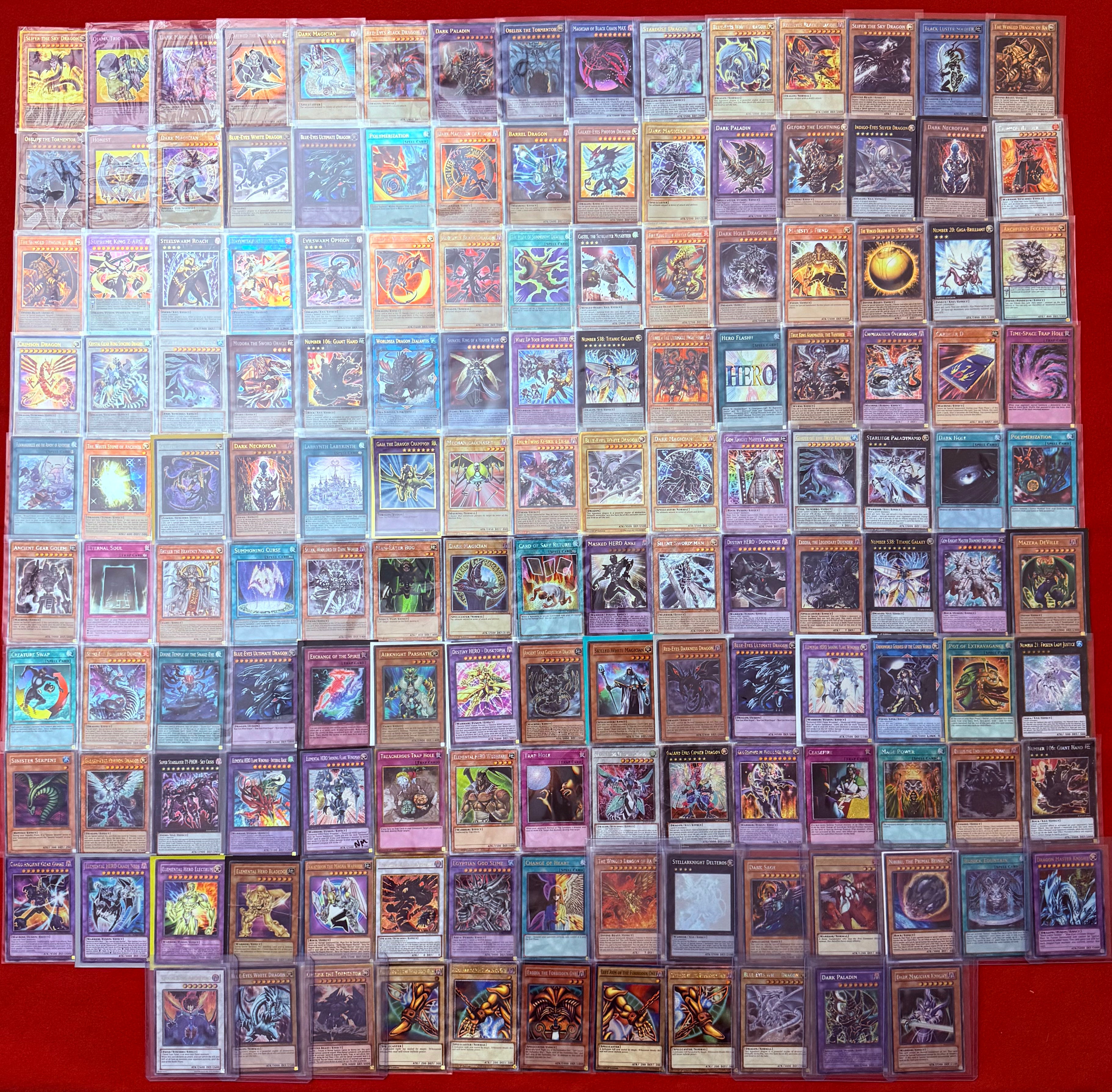 Yugioh! 50 Card ALL HOLO Foil Lot! Super, Ultra, Secrets, Rare!